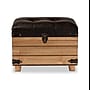 Baxton Studio Edmund Faux Leather Storage Ottoman, Dark Brown/Oak Brown (191-11904-HiT)~#|#~4CD6D649-89E1-46A6-8BB1920E4BA36DFE_sc7