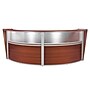Regency Marque 124.5"W Curved Reception Desk Workstation, Cherry (77312CH)~#|#~4CD83A87-4E6A-4C7E-B18798128BC04D48_sc7