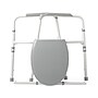 Guardian Bariatric Commode, Fixed Arms, Back Bar, Steel Frame, 650-lb. Capacity (G1-201LBX1)~#|#~4CDC386B-4227-4E1A-9D04FFAE4376D81C_sc7