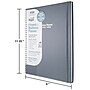 Undated See It Bigger 9.25" x 11.25" Undated Health & Wellness Planner, Paperboard Cover, Gray (89955)~#|#~4CDDA3A4-70D6-4470-9374D5DD25D73BE1_sc7