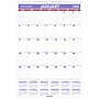 2026 AT-A-GLANCE 15.5" x 22.75" Monthly Dry Erase Wall Calendar, White/Purple (PMLM03-28-26)~#|#~4CDDBCCA-2ACF-4177-9CAFB3E3A95F28B7_sc7