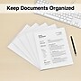 TRU RED Moisture Resistant File Pocket, Letter Size, Clear, 5/Pack (TR36054)~#|#~4CDEFBA5-ABD3-4CFF-801CA489C60E6BA2_sc7