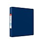 Staples Heavy Duty 1 1/2" 3-Ring Non-View Binder, D-Ring, Blue (ST56273-CC)~#|#~4CE0BD37-0D9A-49FC-B7ADCF5E5CE1E3E9_sc7