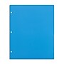 Staples 3-Hole Punched 2-Pocket Plastic Portfolio Folder, Blue (ST52808-CC)~#|#~4CE9C70C-4977-49CF-A2447979A84B2D8E_sc7
