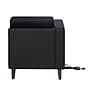 Flash Furniture Hercules Artemis LeatherSoft Left Arm Reception Chair, Black (ZB8921CLABLK)~#|#~4CEAB815-BF71-4BA5-89E0CA09AC03FF8B_sc7