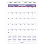 2027 AT-A-GLANCE 8" x 11" Monthly Wall Calendar, White/Purple (PM1-28-27)~#|#~4CF1A762-3A97-45F6-8B2438445ECE9A36_sc7