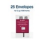 Adams 2024 Self-Seal Security-Tinted Double-Window 1099 Tax Envelope, 9" x 5-5/8", White, 25/Pack (STAX1-24)~#|#~4CF2A33E-F1E8-4DD1-8729A68F7AB679B9_sc7