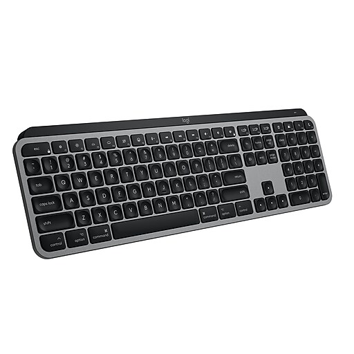 Logitech MX Keys S for Mac Wireless Keyboard, Space Gray (920