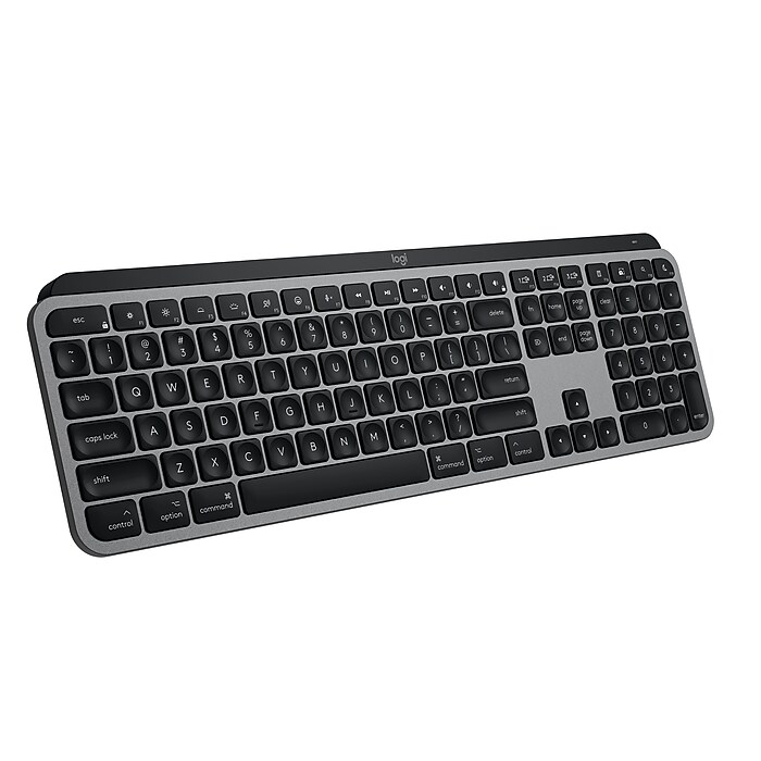 Logitech MX Keys S for Mac Wireless Keyboard, Space Gray (920