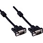 Philips 6' VGA to SVGA Audio/Video Cable, Male to Male, Black (SWS7111A/27)~#|#~4CFC129C-26D6-4C18-B13ABC4777D14F71_sc7