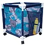 Pool Bins Pool Storage Organizer Mesh Rolling Pool Equipment Bin, 3.2-cu. ft., Blue (PBFT-1501)~#|#~4CFD3768-C88F-4C83-A98F4B5C07A7DBD9_sc7