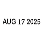 Offistamp Rectangle Date Stamp, 1.25" x 0.2" (034509)~#|#~4D021D26-43B3-40F3-8D66E0E8C01B0C78_sc7