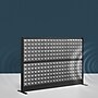 Luxor Studio Modular Wall Room Divider System Acoustic Panel, 48" H x 70" W, Freestanding, Gray, PET (PPWL001)~#|#~4D034DD7-524D-474E-A4BA103E1EB4DCF1_sc7