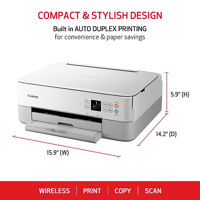 Canon PIXMA TS6420a Wireless Color Inkjet Printer, All-In-One