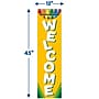 Eureka Crayola Welcome Vertical Banner, 6/Pack (EU-849345-6)~#|#~4D04C4F0-E91D-47B2-AD3A578EACF4EB75_sc7