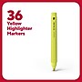TRU RED™ Pocket Stick Highlighter with Grip, Chisel Tip, Yellow, 36/Pack (TR54582)~#|#~4D07DAC0-A1F5-42B1-BF133B62B00B8F97_sc7