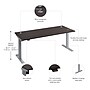 Bush Business Furniture Move 40 Series 72"W Electric Adjustable Standing Desk, Storm Gray/Cool Gray Metallic (M4S7230SGSK)~#|#~4D0BD87C-F75F-4EB7-937F1A63AE5E7C71_sc7