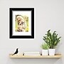 Amanti Art Eva Black Silver Narrow 8" x 10" Polystyrene Picture Frame, Matte (A42677345446)~#|#~4D147D5B-99B8-48EF-8D0238BBB399BB38_sc7