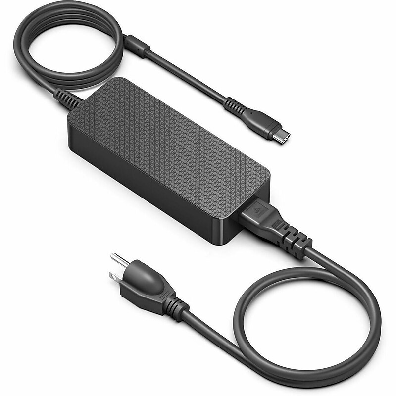 BTI 100W USB-C, Laptop Adapter & Charger for Lenovo ThinkPad P14S G5 Laptop, Black (5A11D52398-BTI) image 1