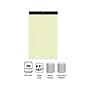 Staples Notepad, 8.5" x 13.12", Wide Ruled, Canary, 50 Sheets/Pad, Dozen Pads/Pack (ST57301)~#|#~4D1CD8D3-F8D5-4B1A-816383973A3636B1_sc7