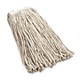 Coastwide Professional™ Cut-End Wet Mop Head, #24, Cotton, 1" Headband, White (CW57744)~#|#~4D1F2A68-581E-4F25-9098BC13EA3ACDBD_sc7