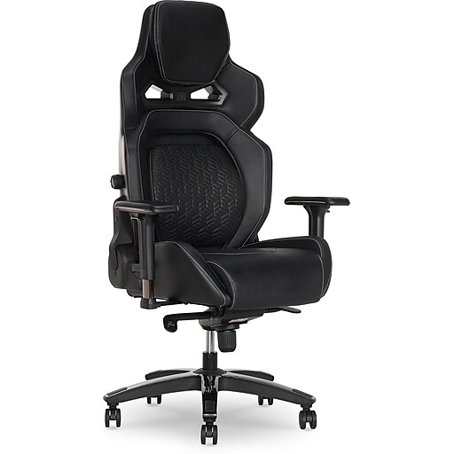 Sharper Image SGX300 Ergonomic Racing Gaming Chair, Black (52914