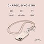 Satechi OntheGo Crossbody Lanyard Cable, Desert Rose (ST-LOTGLR)~#|#~4D2E7630-BEC8-4713-9CFD282ABEF1D927_sc7