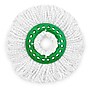 Libman Tornado Microfiber Spin Mop Head, Green/White, 4/Carton (1284004)~#|#~4D3164E8-7CDA-479B-8D2FCB55CF636A3B_sc7