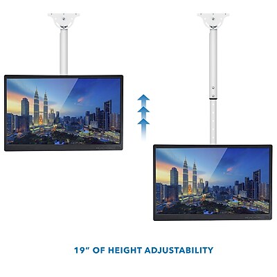 Mount-It! Full Motion Height Adjustable Ceiling TV Mount - Thumbnail 4