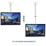 Mount-It! Full Motion Long Extension Ceiling TV Mount for 32"to 70" TVs up to 110 lbs., White (MI-509LWHT)~#|#~4D3465E7-410E-4BD8-94EA673068DE4E98_sc7
