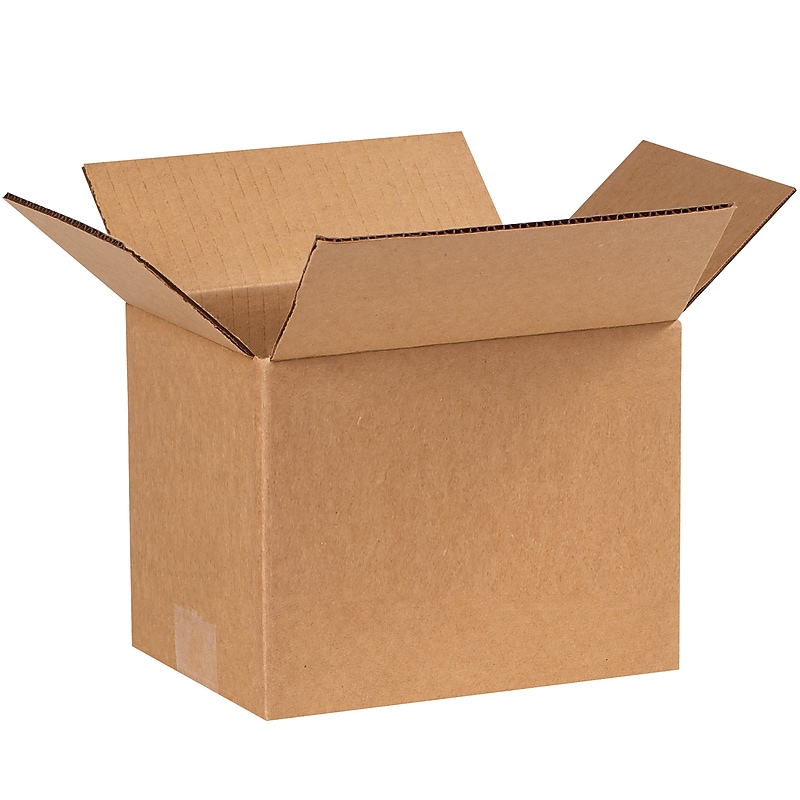 8" x 6" x 6" Shipping Boxes, 32 ECT, 25/Bundle (866) image 1