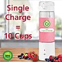 Brentwood 17-Oz. Portable Battery-Operated USB-Chargeable Glass Blender, White (RJB-100W)~#|#~4D381BDF-179B-4804-B3D3A349516F52CA_sc7