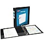 Avery Showcase 1 1/2" 3-Ring View Binders, Slant Ring, Black (19650)~#|#~4D399A68-3CDE-40A7-A0BC5BC9482E6E36_sc7