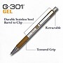 Zebra G-301 Earthscapes Retractable Gel Pens, 0.5mm, Assorted Ink, 4/Pack (47304)~#|#~4D39BD23-59C1-48C3-90D588AC33F97467_sc7