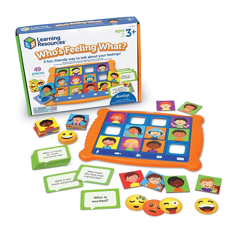 Learning Resources Who's Feeling What? Identification Game (LER6374) image 1
