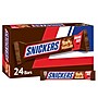 Snickers Share Size Milk Chocolate Candy Bars, 3.29 oz., 24/Box (MMM32252)~#|#~4D410E76-E200-44AC-B34F07214FCB543D_sc7