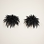 Nearly Natural 48" Artificial Halloween Black Boston Fern, 2/Set (P2198-S2)~#|#~4D4374B4-2A55-45A2-BAAFCDF3F79309A7_sc7