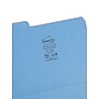 Smead SuperTab File Folder, Oversized 1/3-Cut Tab, Letter Size, Blue, 100/Box (11986)~#|#~4D43F844-B4E4-4439-A7137F8D9CF7A5E5_sc7