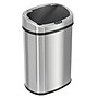 iTouchless SensorCan Stainless Steel Sensor Trash Can with AbsorbX Odor Control System, Silver, 13 gal. (ITOS13B)~#|#~4D4542CB-6C69-4C41-A1493B4DFF07A9DF_sc7