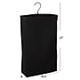Household Essentials 11-Gallon Collapsible Laundry Bag, Polyester, Black (149-1)~#|#~4D471167-5D97-4FE5-A41F9068789B4959_sc7