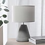 Creekwood Home Tapered Concrete 14.37" LED Table Lamp, Gray (CWT-1010-GY)~#|#~4D4DCA00-B7BA-438C-A8588FA1C141C7BC_sc7