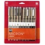 Sakura Pigma Micron Pens, Black & Gray, 10/Pack (SAK50166)~#|#~4D505737-BDD5-4501-8B61163E63FD59C0_sc7