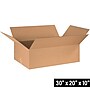 30" x 20" x 10" Shipping Boxes, 32 ECT, Brown, 15/Bundle (302010)~#|#~4D5353B0-6EBA-4B52-95395167B8782688_sc7