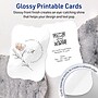 Avery Integrated Cards, 5" x 7", Glossy White, 100/Box (95350)~#|#~4D53C641-CDD5-4D23-B9AABFC72D3D403F_sc7