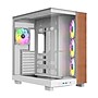 Thermaltake View 380 XL WS ARGB ATX Mid-Tower Computer Case, Snow (CA-11E-00M6WN-WS)~#|#~4D56432C-60A5-4418-BE222606BC4893BC_sc7