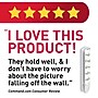 Command Large Hanging Strips, 15 lb., White, 12/Pack (17206-12ES)~#|#~4D5803FD-6DD8-47B4-A4A5BBAD36C4310D_sc7