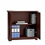 Bush Furniture Cabot 30"H Small Storage Cabinet with Doors, Harvest Cherry (WC31498)~#|#~4D59D9AD-E1FF-4862-9C96498869D1C298_sc7