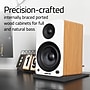 Fluance Ai41 2-Way 2.0 Stereo Bluetooth Bookshelf Speakers with 5" Drivers, 90W Amplifier for Turntable, Walnut (AI41B)~#|#~4D5C5F8C-A8FE-408F-96C4BC0742465E98_sc7
