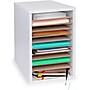 AdirOffice 11-Compartment Literature Organizer, White (500-11-WHI)~#|#~4D62D376-4E52-44E5-8D4A88CFBC27A77D_sc7