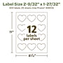 Avery EcoFriendly Laser/Inkjet Decorative Edge Multipurpose Labels, 2-9/32" x 1-27/32", White, 300/Pack (94603)~#|#~4D71C1CA-0172-4B6C-AC6DDA4B8B900EBD_sc7